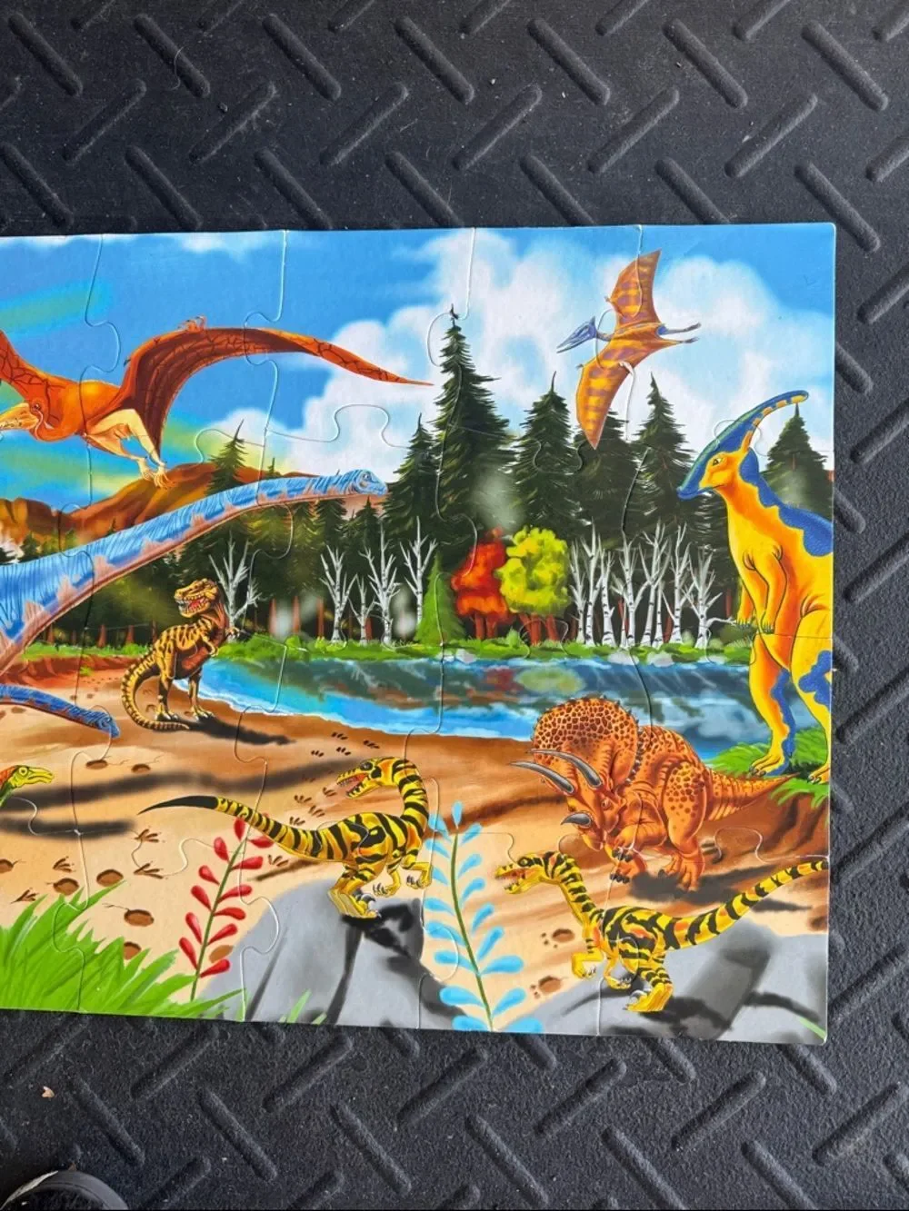 Bundle of 3 Melissa & Doug Floor Puzzles